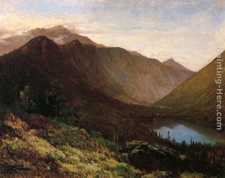 Mount Lafayette, Franconia Notch, New Hampshire painting - Thomas Hill Mount Lafayette, Franconia Notch, New Hampshire art painting